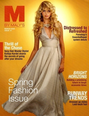 Chantal Jones
For: M by Maly's, March 2009, Issue 13
