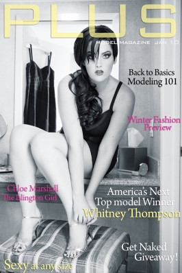 Whitney Thompson
Photo: Inez Lewis
For: Plus Model Magazine, January 2010
