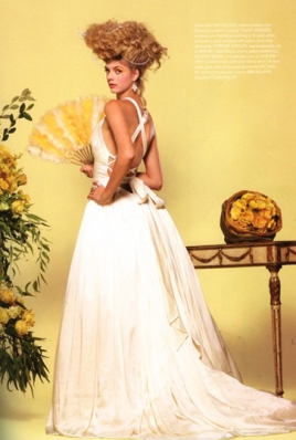 Chantal Jones
Photo: Odessy Barbu
For: Bride and Bloom, Spring 2009
