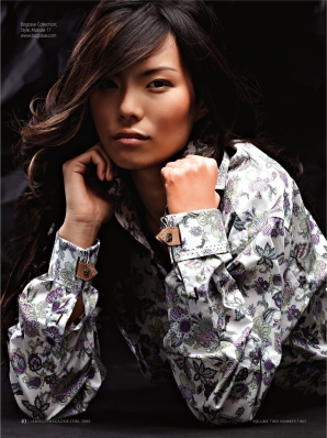 Gina Choe
Photo: Kristina Horst
For: Jamaque Magazine, Winter 2009/2010 (Vol. 2 No. 2)
