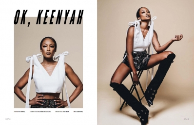 Keenyah Hill
Photo: Ron Hill 
For: Estela Magazine, SS18 Fashion Issue
