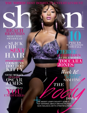 Toccara Jones
For: Sheen Magazine, July/August 2015
