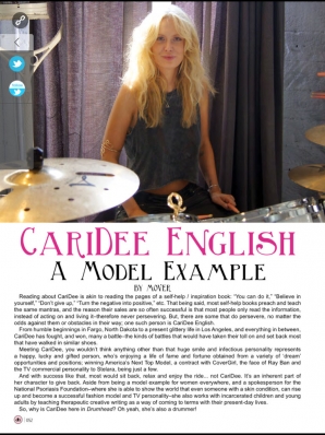 Caridee English
For: Drumhead Magazine, Issue 52
