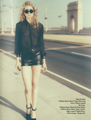 Hannah Jones
Photo: Taylor Kent
For: Coco Magazine, December 2013
