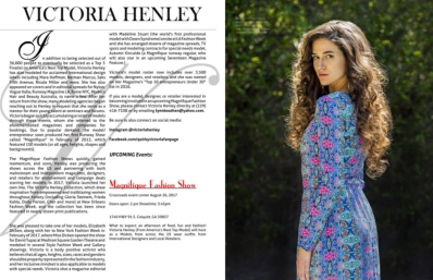Victoria Henley
Photo: Meera Fox
For: Omega Fashion Magazine, Issue 5
