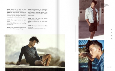 Justin Kim
Photo: Santiago Bisso
For: Nude Magazine, Issue 5
