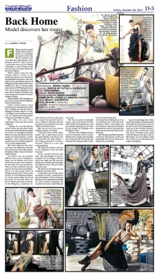 Claire Unabia
Photo: Darrel Pobre
For: Manila Bulletin Fashion Feature 10.28.11 
