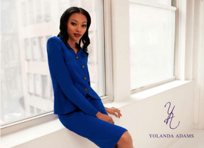 Bianca Golden
For: Yolanda Adams Clothing
