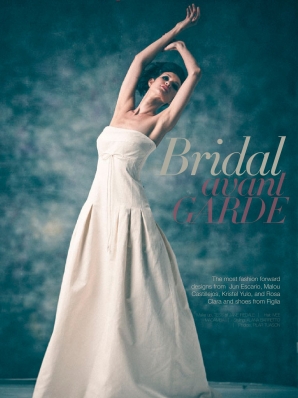 Claire Unabia
Photo: Pilar Tuason
For: Wedding Belle Philippine
