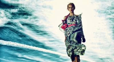Naduah Rugely
Photo: David Nguyen
For: Olena Datsâ€™ Spring 2012 Collection
