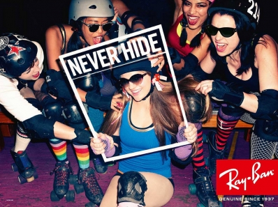 Jennifer An
For: Ray-Ban USA | Never Hide Campaign

