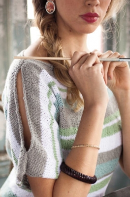Lauren Brie Harding
For: Vogue Knitting, Spring/Summer 2012
