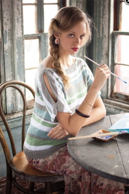 Lauren Brie Harding
For: Vogue Knitting, Spring/Summer 2012
