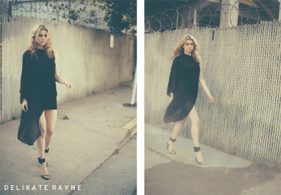 Hannah Jones
Photo: Taylor Kent
For: Delikate Rayne, 2014
