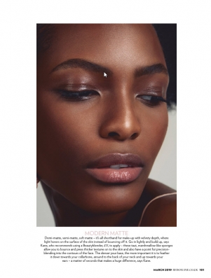 MamÃ© Adjei
Photo: Billie Scheepers
For: Red UK Magazine, March 2019
