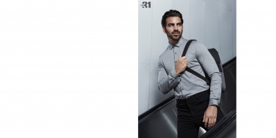 Nyle DiMarco
Photo: D. Picard Photography
For: "Simons Homme- Fall 2016 Traveler Collection"
