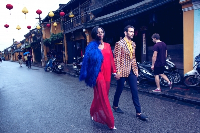 Nyle DiMarco and MamÃ© Adjei
Photo: Milor Tráº§n
For: "Wearing LOVE by Do Manh Cuong"
