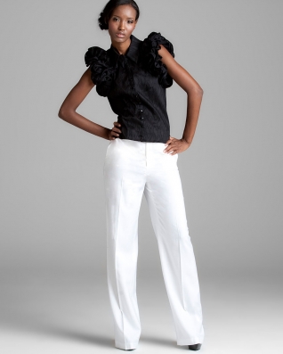 Fatima Siad
For: Catherine Malandrino
