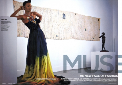 Sandra Nyanchoka
Photo: Chris Militscher
For: Essence Magazine, February 2010
