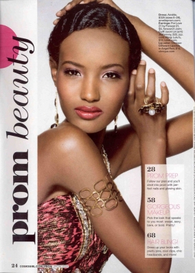 Fatima Siad
Photo: Stephen Lee
For: CosmoGirl Prom, Winter/Spring 2009
