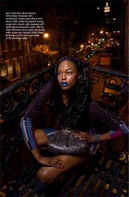 Eugena Washington
Photo: Fernando ColÃ³n
For: Fashion Q&A Magazine, October 2007
