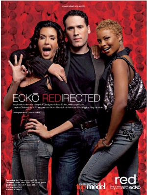 Eva Pigford
For: Red by Marc Ecko
