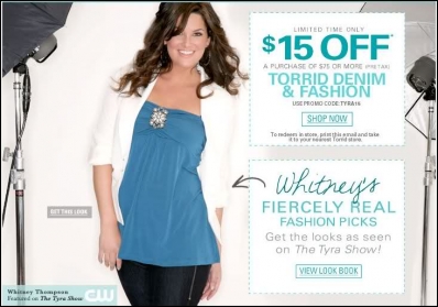 Whitney Thompson
For: Torrid
