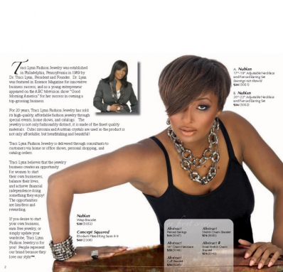 Toccara Jones
For: Traci Lynn Jewelry
