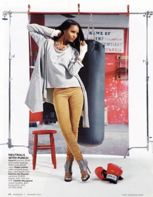 Fatima Siad
Photo: Antoine Verglas
For: Essence Magazine, January 2011
