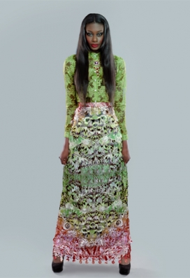 Aminat Ayinde
For: Lanre Da-Silva Spring/Summer 2012 Lookbook
