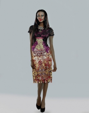 Aminat Ayinde
For: Lanre Da-Silva Spring/Summer 2012 Lookbook
