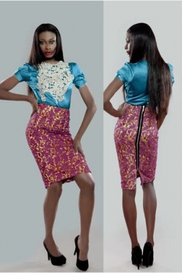 Aminat Ayinde
For: Lanre Da-Silva Spring/Summer 2012 Lookbook
