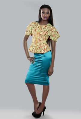 Aminat Ayinde
For: Lanre Da-Silva Spring/Summer 2012 Lookbook
