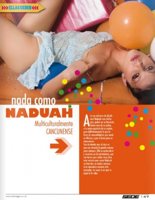 Naduah Rugely
Photo: Jair Dominguez
For: Sede Deportiva Magazine, 2009
