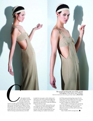 Claire Unabia
Photo: Frank Louis
For: Sense & Style Magazine, February 2011
