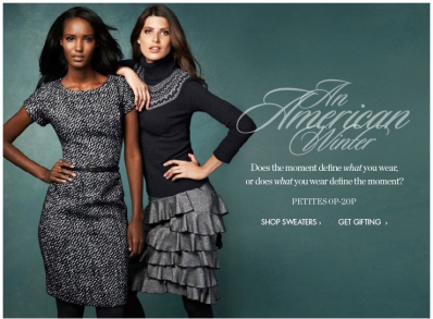 Fatima Siad
For: Talbots
