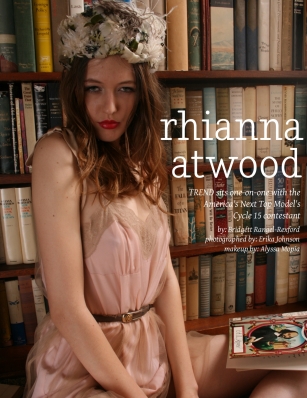 Rhianna Atwood
Photo: Erika Johnson
For: UCSD TREND Magazine, Spring 2011
