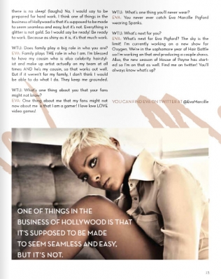 Eva Pigford
Photo: Walid Azami
For: We the Urban Magazine, May/June 2011
