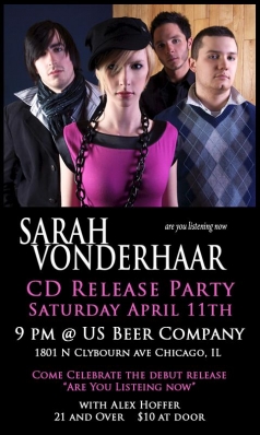 Sarah VonderHaar
For: Are You Listening Now? (album)
