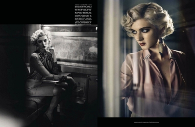 Sophie Sumner
Photo: Vincent Peters
For: Vogue Italia, August 2012
