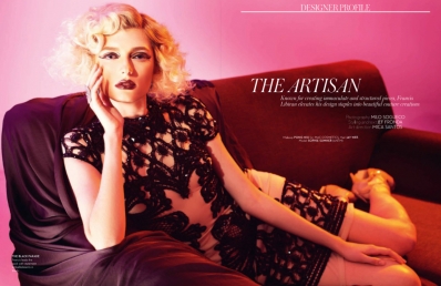 Sophie Sumner
Photo: Milo Sogueco
For: Mega Magazine, December 2012
