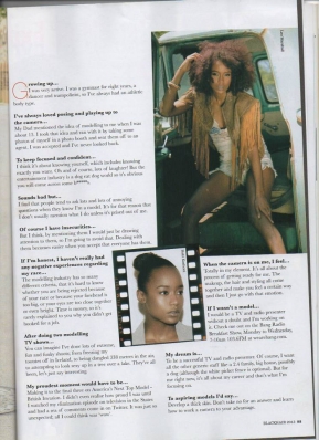 Annaliese Dayes
For: Black Hair Magazine, December/January 2013
