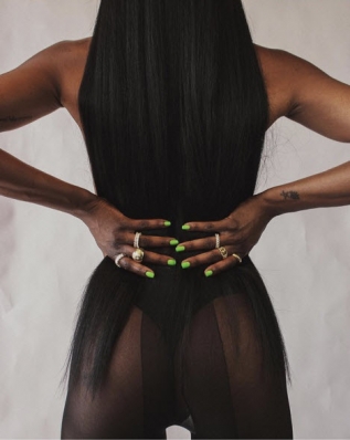 Eugena Washington
Photo: Eye of Scottie
For: Layers of Jewelry Spring 21 Collection
