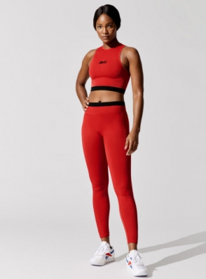 MamÃ© Adjei
For: Carbon38 | Reebok X Victoria Beckham 
