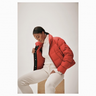 MamÃ© Adjei
For: Carbon38 | Reebok X Victoria Beckham 
