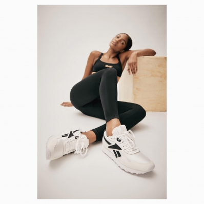 MamÃ© Adjei
For: Carbon38 | Reebok X Victoria Beckham 
