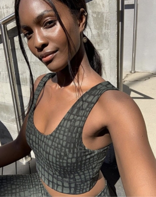 MamÃ© Adjei
For: Fabletics
