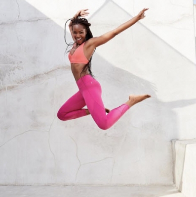 MamÃ© Adjei
For: Fabletics
