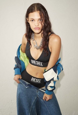 Kyla Coleman
For: Diesel FW20 Intimate Collection
