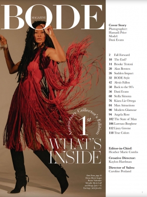 Danielle Evans
Photo: Hamadi Price
For: BODE Magazine, October 2020 
